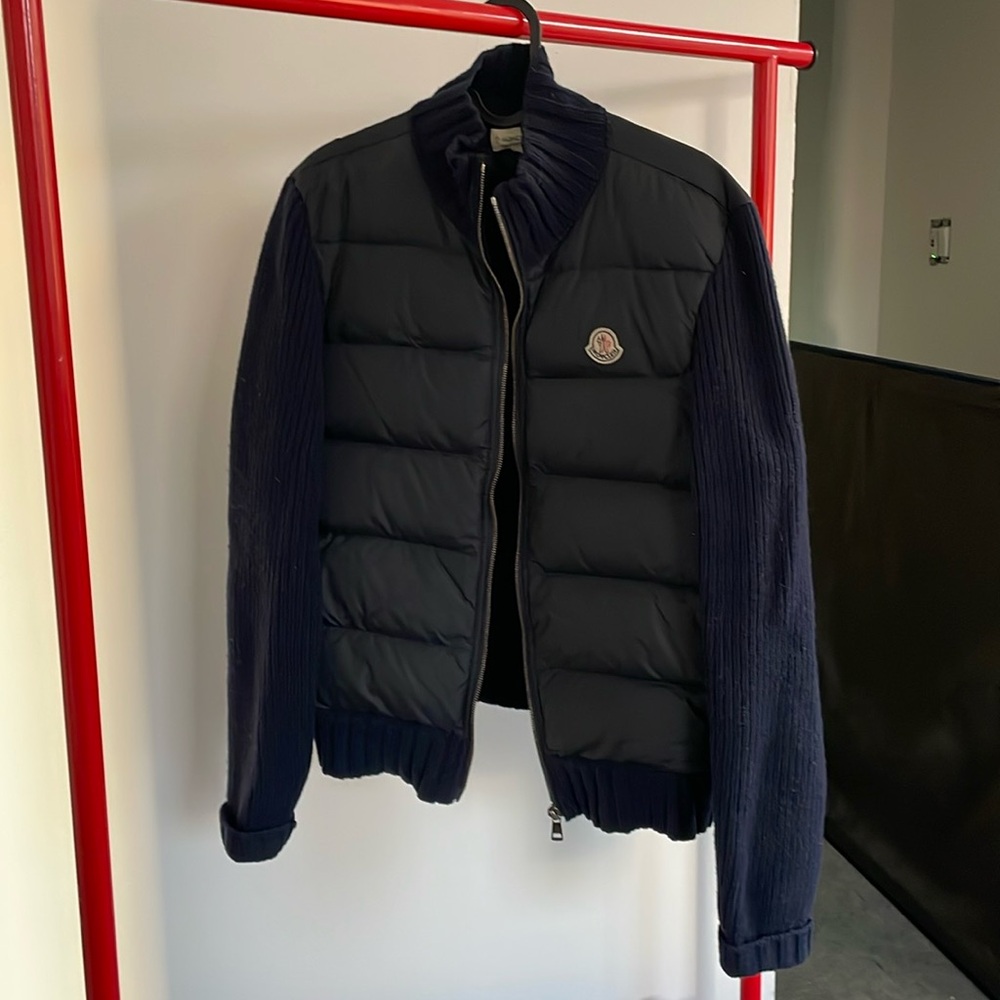 Navy Blue Moncler Jacket